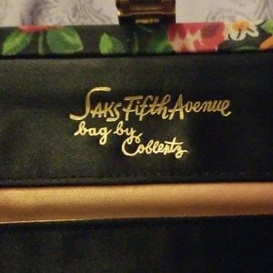 Saks fifth avenue vintage clutch